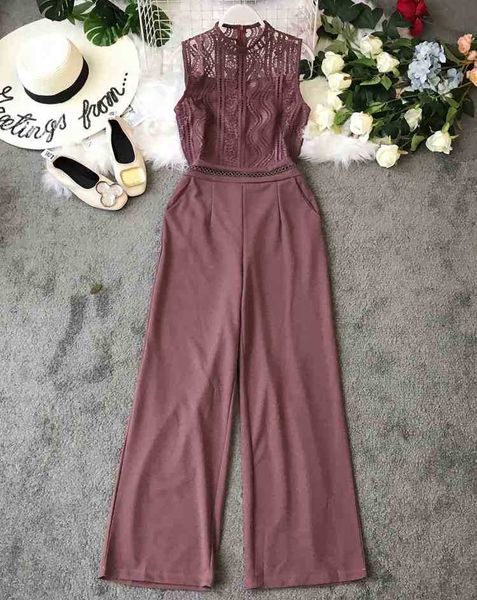 women's jumpsuits & rompers -monos de pierna ancha sin mangas para mujer, peto encaje calado ganchillo, cintura alta 3act, Black;white
women's jumpsuits & rompers -monos de pierna ancha sin mangas para mujer, peto encaje calado ganchillo, cintura alta 3act, Black;white