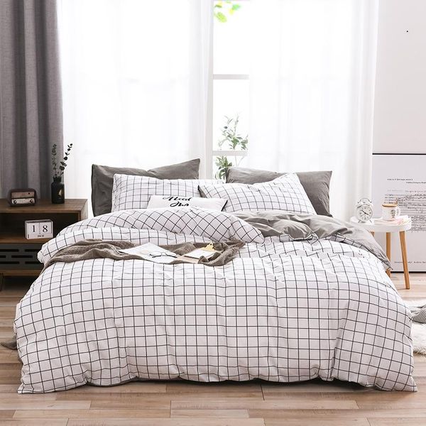 bedding sets modern black white grid cotton duvet cover set twin king size luxury leopard double quilt cover(no bed sheet
bedding sets modern black white grid cotton duvet cover set twin king size luxury leopard double quilt cover(no bed sheet