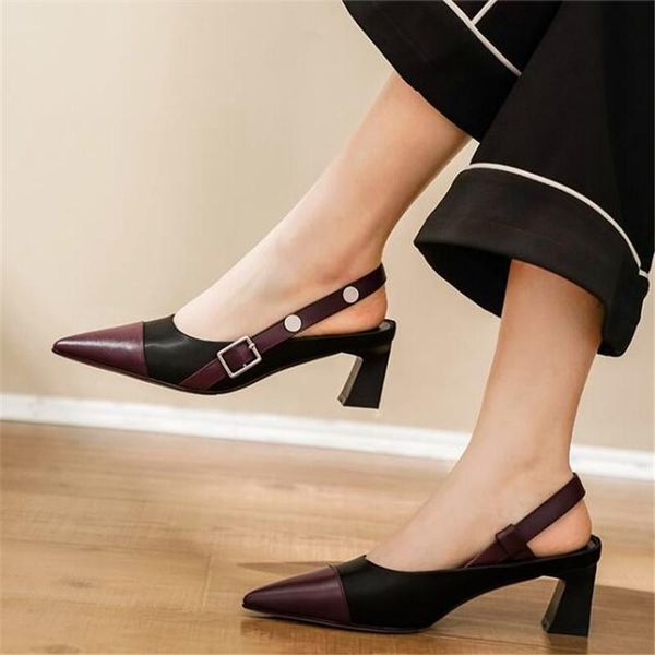 sandals s fashion high heels wine red black pointed shoes metal decorative spring lady leather
sandals s fashion high heels wine red black pointed shoes metal decorative spring lady leather