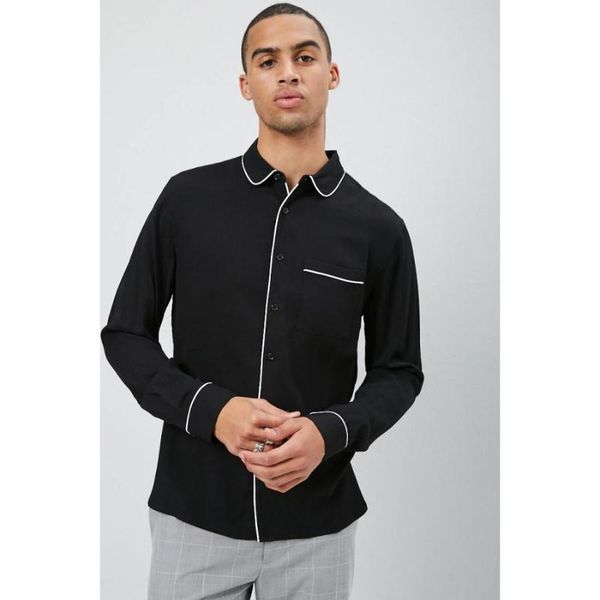 s-6xl 2021 men's clothing hair stylist show stripe colour collision long sleeve shirt plus size costumes casual shirts, White;black
s-6xl 2021 men's clothing hair stylist show stripe colour collision long sleeve shirt plus size costumes casual shirts, White;black
