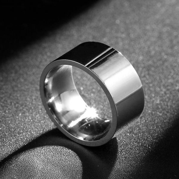 wedding rings 10mm bright polish silver color titanium ring for men and women, Slivery;golden
wedding rings 10mm bright polish silver color titanium ring for men and women, Slivery;golden