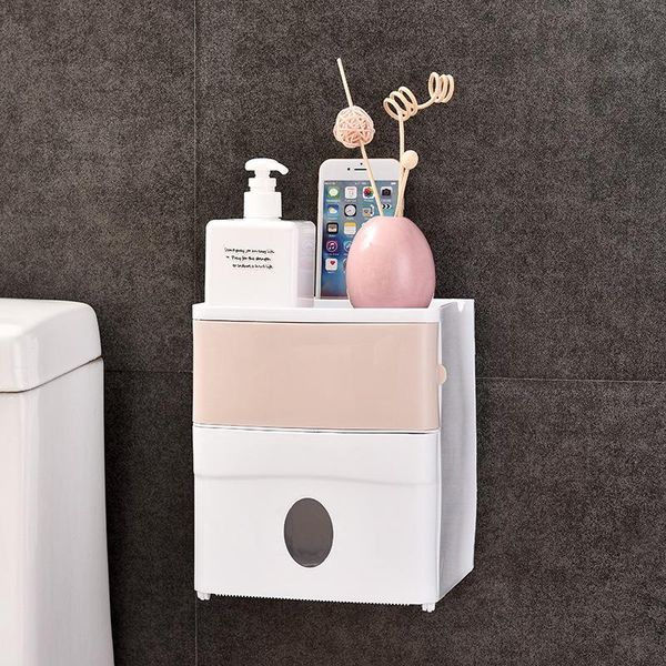 tissue boxes & napkins creative double-layer waterproof bathroom box toilet seamless storage without punching smoking
tissue boxes & napkins creative double-layer waterproof bathroom box toilet seamless storage without punching smoking