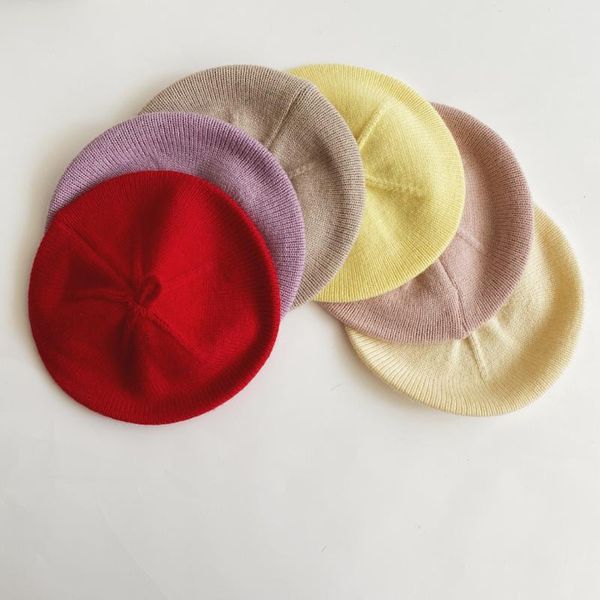 caps & hats korean knit beret solid children baby autumn winter styling accessories painter hat for girls kids bonnet(46-53cm)2351, Yellow
caps & hats korean knit beret solid children baby autumn winter styling accessories painter hat for girls kids bonnet(46-53cm)2351, Yellow
