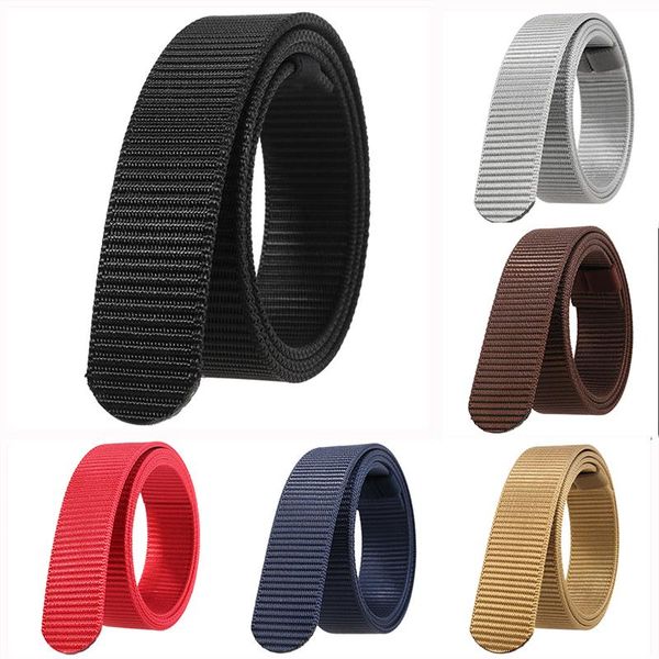 belts 3.4cm widty men women nylon belt body strap without buckle 110-130cm brand designer, Black;brown
belts 3.4cm widty men women nylon belt body strap without buckle 110-130cm brand designer, Black;brown
