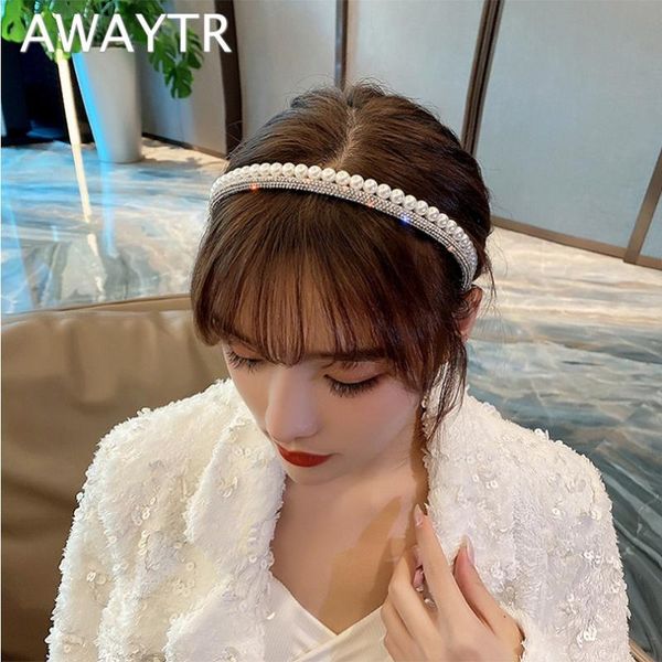 solid color luxury pearl rhinestone headband women beads hair hoop korea hairband girls simplicity accessories
solid color luxury pearl rhinestone headband women beads hair hoop korea hairband girls simplicity accessories