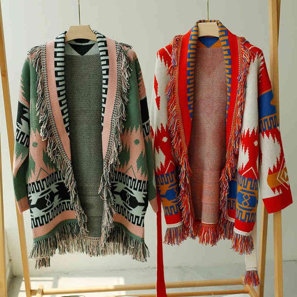 women's sweaters bohemian female form tasssels cardigans belt knitted or crocheted c585, White;black
women's sweaters bohemian female form tasssels cardigans belt knitted or crocheted c585, White;black