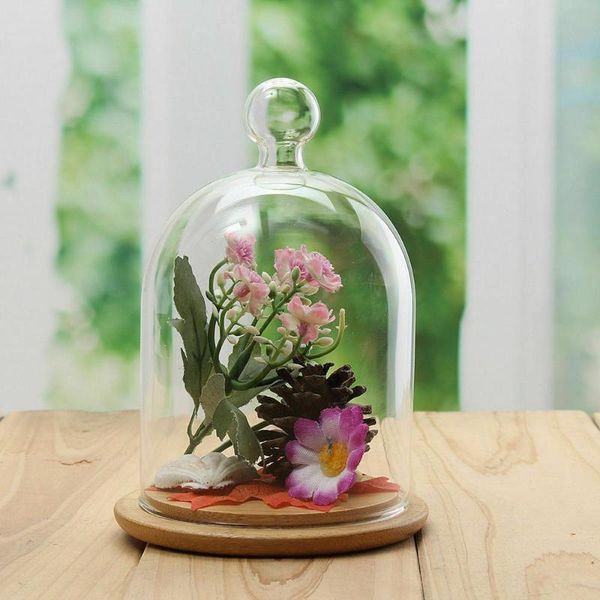 vases home decor glass flower display cloche bell jar dome immortal preservation + wooden base everlasting cover
vases home decor glass flower display cloche bell jar dome immortal preservation + wooden base everlasting cover