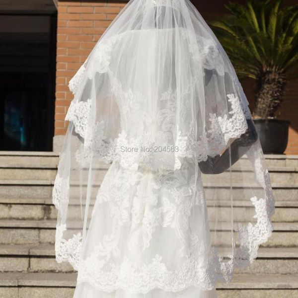 bridal veils two-layer romantic elbow length wedding veil tulle lace for bride with comb accessories m2021, Black
bridal veils two-layer romantic elbow length wedding veil tulle lace for bride with comb accessories m2021, Black