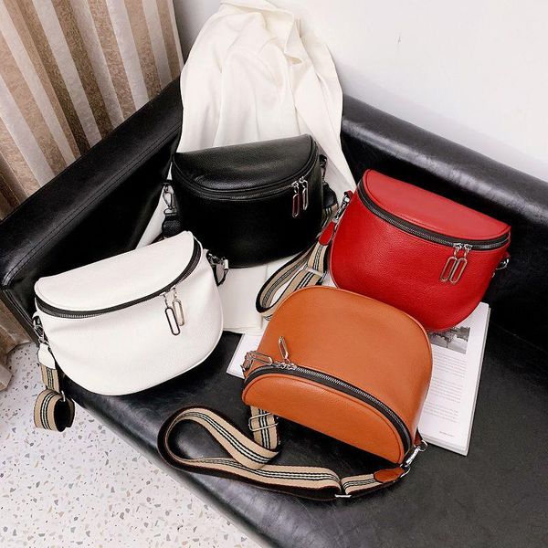 fashion women crossbody bag pu leather semicircle saddle bags soft shoulder for ladies handbags designer sac evening
fashion women crossbody bag pu leather semicircle saddle bags soft shoulder for ladies handbags designer sac evening