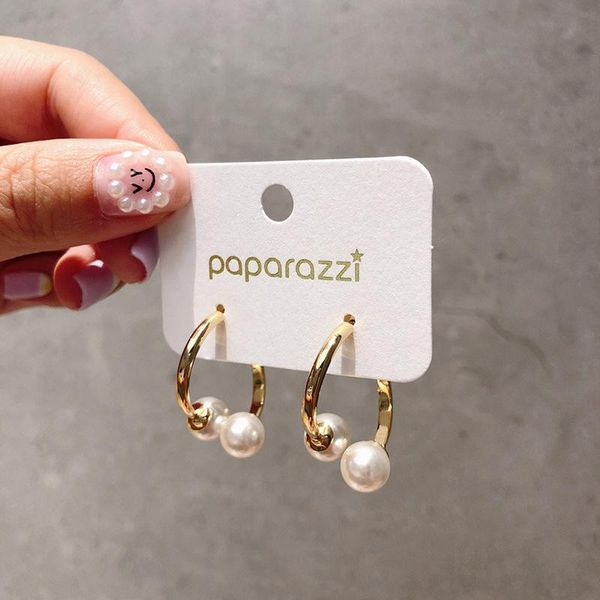 hoop & huggie lovoacc vintage imitation pearl earrings for women office lady gold color metal circle hanging elegant jewelry, Golden;silver
hoop & huggie lovoacc vintage imitation pearl earrings for women office lady gold color metal circle hanging elegant jewelry, Golden;silver