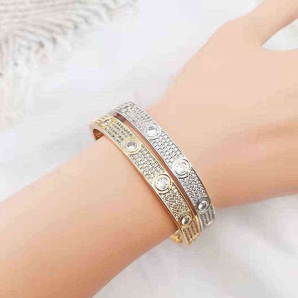 micro inlaid zircon japanese full zirconium big fashion women039s jewelry bracelet ring, Black