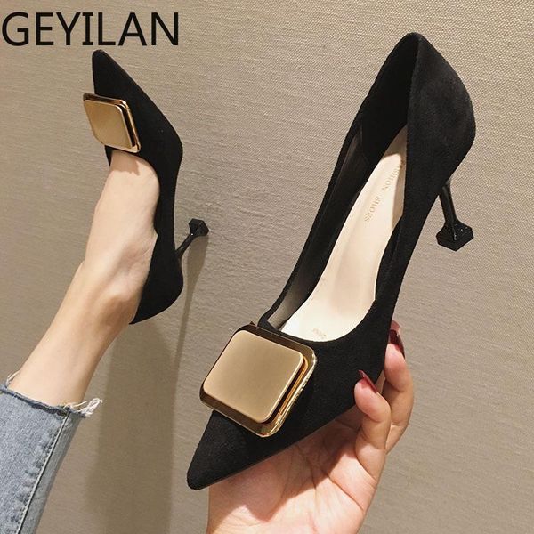 dress shoes women cute comfortable spring & summer slip on high heel lady cool stylish buckle pumps female black
dress shoes women cute comfortable spring & summer slip on high heel lady cool stylish buckle pumps female black