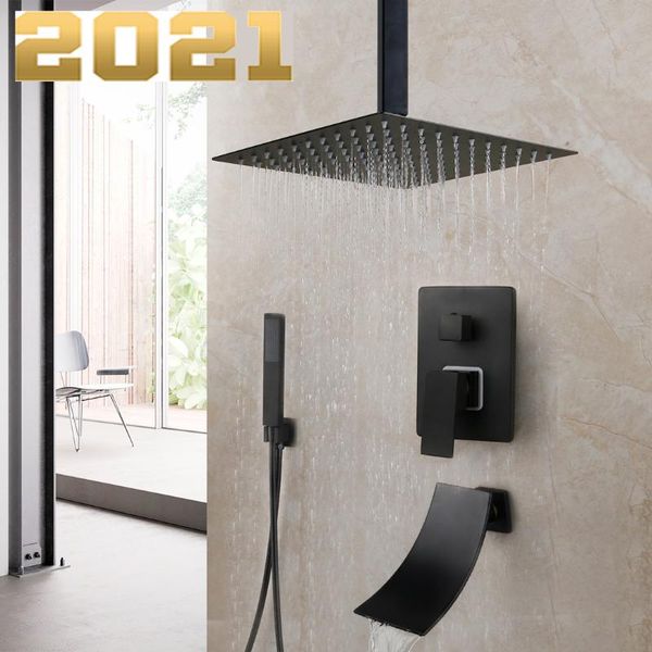 matte black bathroom shower faucet rainfall tub led bathtub rain square head waterfall set sets
matte black bathroom shower faucet rainfall tub led bathtub rain square head waterfall set sets