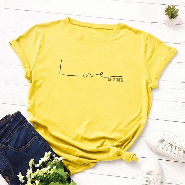 women's t-shirt summer short sleeve tees love shirt ladies funny casual shirts women 100% cotton graphic tee female, White
women's t-shirt summer short sleeve tees love shirt ladies funny casual shirts women 100% cotton graphic tee female, White
