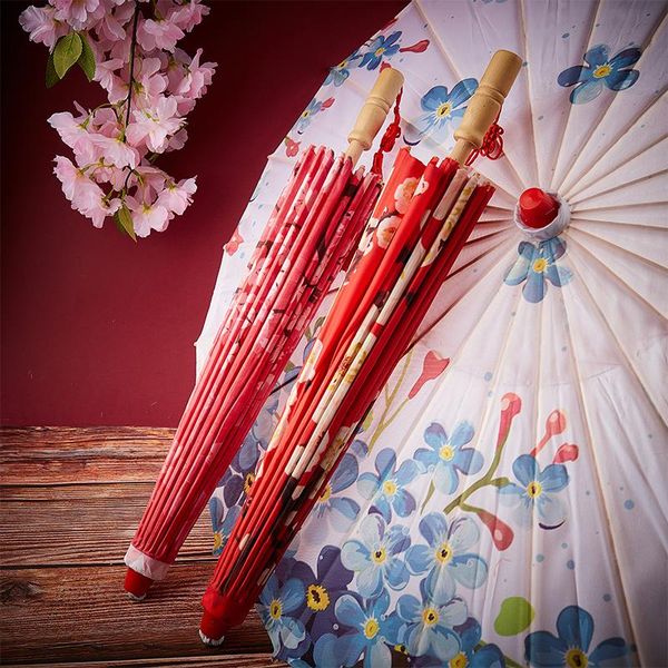 umbrellas women's silk cloth umbrella japanese cherry blossoms ancient dance decorative chinese style oil paper
umbrellas women's silk cloth umbrella japanese cherry blossoms ancient dance decorative chinese style oil paper