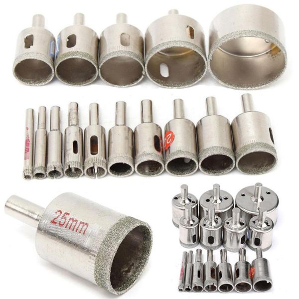 professional drill bits 15pcs silver durable ceramic diamond glass 6-50mm hole saw drills tile cutter tool
professional drill bits 15pcs silver durable ceramic diamond glass 6-50mm hole saw drills tile cutter tool