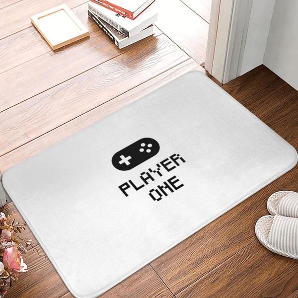 carpets player one graphic black doormat carpet mat rug polyester non-slip floor decor bath bathroom kitchen bedroom 40*60
carpets player one graphic black doormat carpet mat rug polyester non-slip floor decor bath bathroom kitchen bedroom 40*60