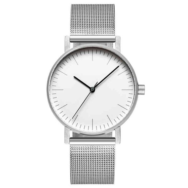 addies couple watch simple fashion milanese stainless steel strap 50m waterproof case men's quartz es, Silver
addies couple watch simple fashion milanese stainless steel strap 50m waterproof case men's quartz es, Silver