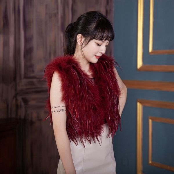 autumn and winter domestic flocking sleeveless korean collarless fur haining 211207, Black
autumn and winter domestic flocking sleeveless korean collarless fur haining 211207, Black