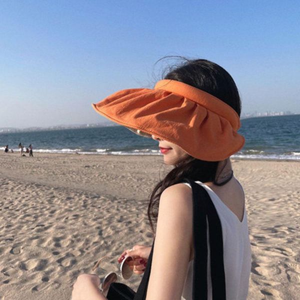 wide brim hats sun hat woman summer protection uv beach cycling open shell, Blue;gray
wide brim hats sun hat woman summer protection uv beach cycling open shell, Blue;gray
