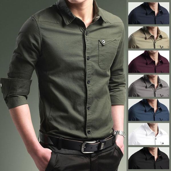 men's casual shirts -5xl plus size military cargo men long sleeve slim fitness cardigan vintage male outdoor clothing autumn, White;black
men's casual shirts -5xl plus size military cargo men long sleeve slim fitness cardigan vintage male outdoor clothing autumn, White;black