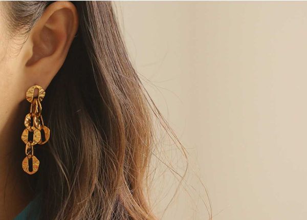 dangle & chandelier 2021 european and american wowen personality vacuum copper plating gold retro-style round plate ear drop earrings, Silver
dangle & chandelier 2021 european and american wowen personality vacuum copper plating gold retro-style round plate ear drop earrings, Silver