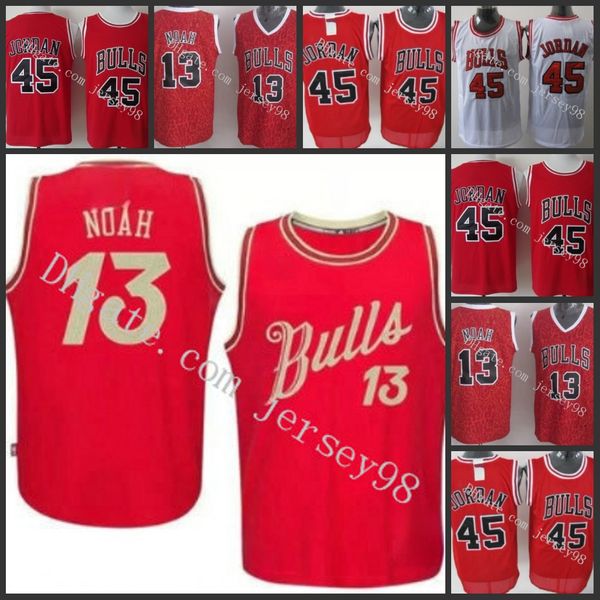 chicago bulls black#13 joakim noah #45 michael jor dan jersey, Black 
chicago bulls black#13 joakim noah #45 michael jor dan jersey, Black