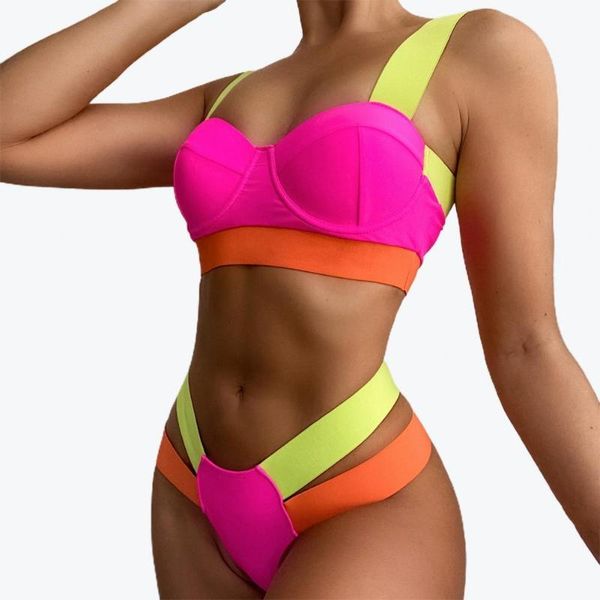women's swimwear 80% s 1 set bikini suit low waist with underwire padded bra swimsuit for women, White;black
women's swimwear 80% s 1 set bikini suit low waist with underwire padded bra swimsuit for women, White;black