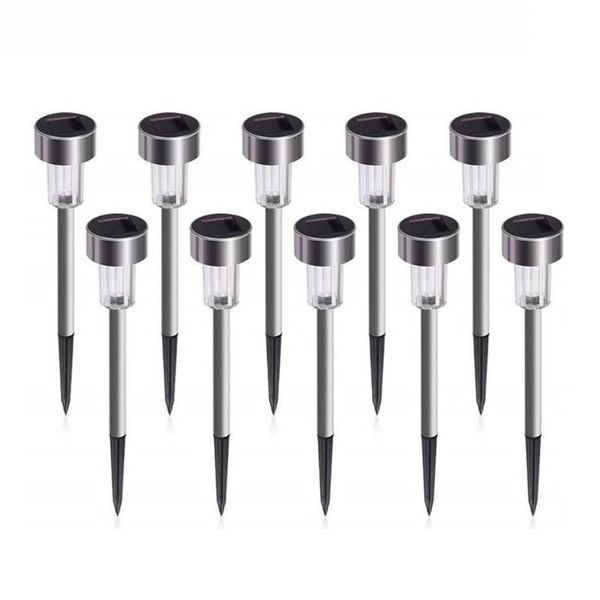 10pcs stainless steel solar lawn light waterproof outdoor lamp garden led yard lights lamps
10pcs stainless steel solar lawn light waterproof outdoor lamp garden led yard lights lamps