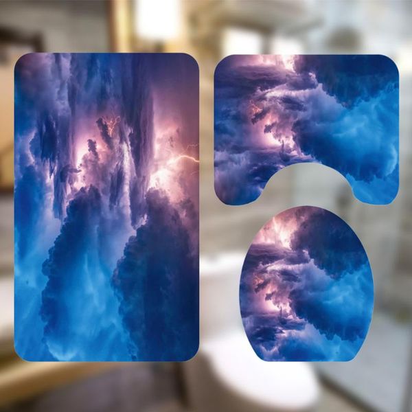 toilet seat covers 3 in 1 thunder cloud pattern bathroom pads set non-slip washroom carpets mat lid cover for home el
toilet seat covers 3 in 1 thunder cloud pattern bathroom pads set non-slip washroom carpets mat lid cover for home el