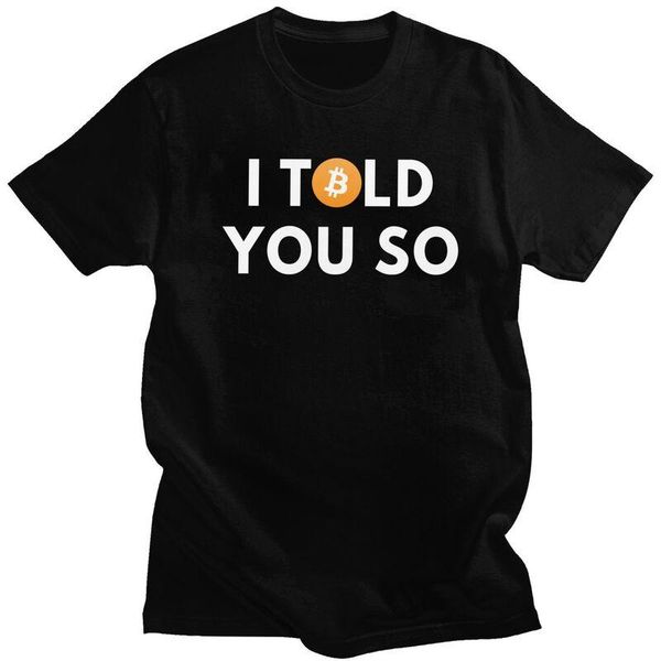 men's t-shirts gorgeous men t shirts i told you so fun t-shirt short sleeved soft cotton streetwear tee hodl to the moon btc tshirts, White;black
men's t-shirts gorgeous men t shirts i told you so fun t-shirt short sleeved soft cotton streetwear tee hodl to the moon btc tshirts, White;black