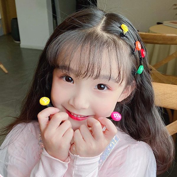 10pcs/set cute rainbow color m bean hair clips for girls kids sweet hairpins barrettes headband fashion accessories, Slivery;white
10pcs/set cute rainbow color m bean hair clips for girls kids sweet hairpins barrettes headband fashion accessories, Slivery;white