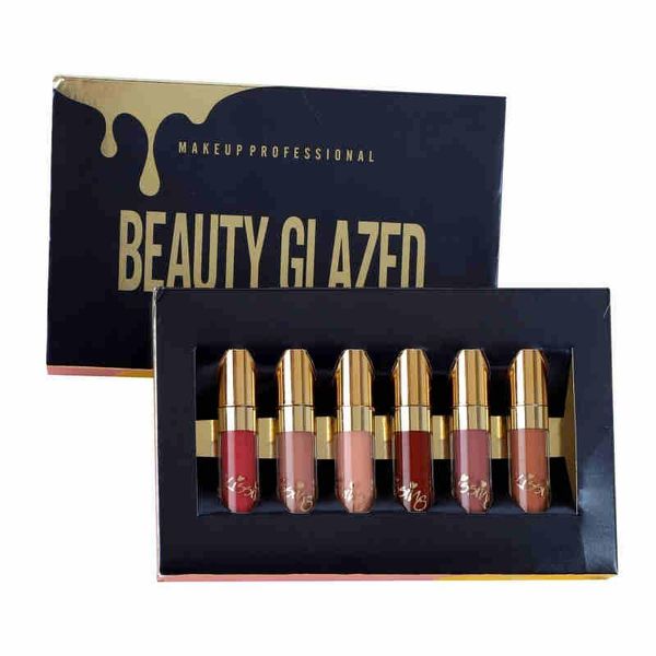 lip gloss 6pcs/set liquid lipstick professional makeup matte kit long lasting cosmetics
lip gloss 6pcs/set liquid lipstick professional makeup matte kit long lasting cosmetics