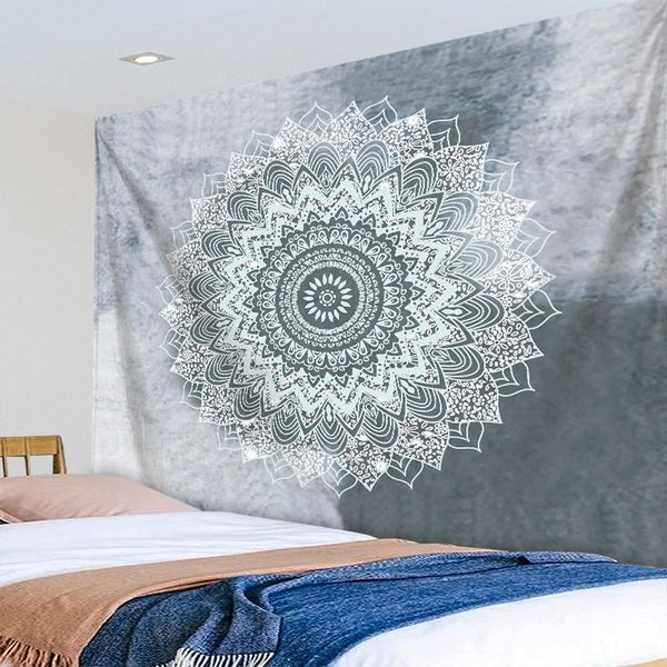 tapestries grey gradient mandala tapestry wall hanging india cloth carpet blanket dorm backdrop boho decor
tapestries grey gradient mandala tapestry wall hanging india cloth carpet blanket dorm backdrop boho decor