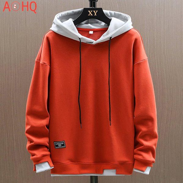 men's hoodies & sweatshirts harajuku men patchwork korean fashion sweatshirt long sleeve shirt spring and autumn pullovers 2021, Black
men's hoodies & sweatshirts harajuku men patchwork korean fashion sweatshirt long sleeve shirt spring and autumn pullovers 2021, Black