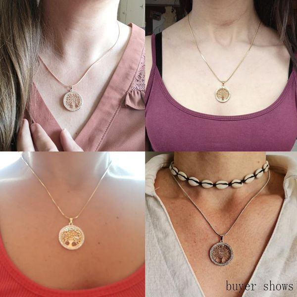 pendant necklaces tree of life crystal round small necklace gold silver color bijoux collier elegant women jewelry gifts drop
pendant necklaces tree of life crystal round small necklace gold silver color bijoux collier elegant women jewelry gifts drop