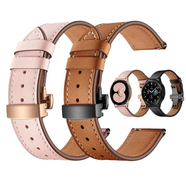 watch bands strap for samsung galaxy 4 butterfly buckle leather band 44mm 40mm / classic 42mm 46mm active 2 watchband, Black;brown
watch bands strap for samsung galaxy 4 butterfly buckle leather band 44mm 40mm / classic 42mm 46mm active 2 watchband, Black;brown