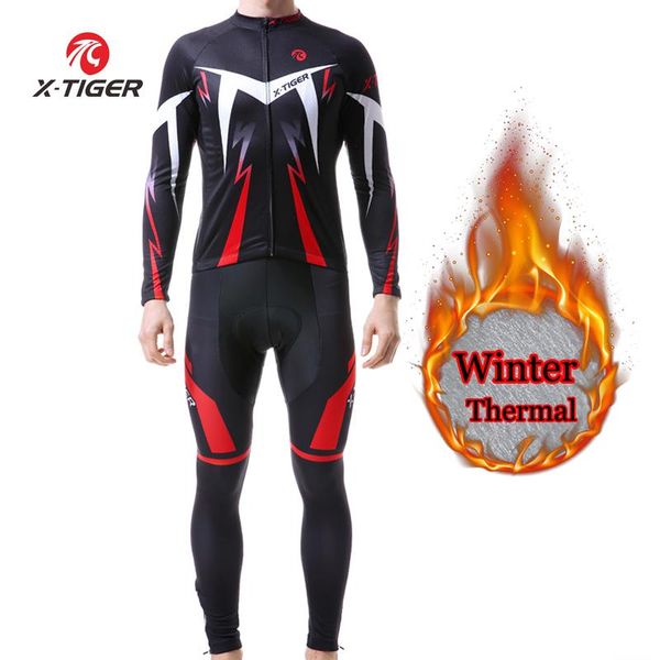 racing sets x-tiger winter thermal fleece cycling jersey set long sleeve clothing mountain bike clothes maillot ropa ciclismo 2021, Black;blue
racing sets x-tiger winter thermal fleece cycling jersey set long sleeve clothing mountain bike clothes maillot ropa ciclismo 2021, Black;blue