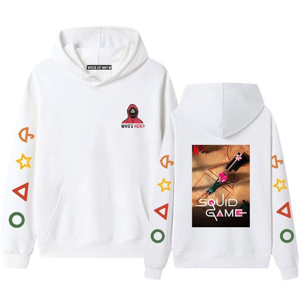 women's hoodies & sweatshirts squid game harajuku hoodie men women streetwear hip hop letter pullovers sweatshirt autumn boys girls b, Black
women's hoodies & sweatshirts squid game harajuku hoodie men women streetwear hip hop letter pullovers sweatshirt autumn boys girls b, Black