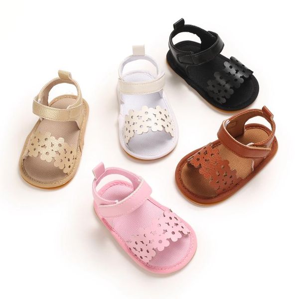 baby girl pu sandals princess hollow flower summer born shoes soft sole flat non-slip first walkers solid color, Black;red
baby girl pu sandals princess hollow flower summer born shoes soft sole flat non-slip first walkers solid color, Black;red