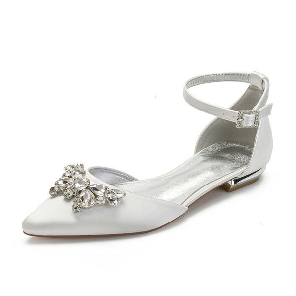 bride sandals for wedding apartments finger pointed ankle buckle strap formal satin prom night dress wedding party shoes flat trhe, Black
bride sandals for wedding apartments finger pointed ankle buckle strap formal satin prom night dress wedding party shoes flat trhe, Black