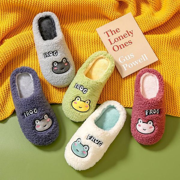 slippers cotton female winter lovely home couple thick bottom indoor anti-skid wool warm moon shoes, Black
slippers cotton female winter lovely home couple thick bottom indoor anti-skid wool warm moon shoes, Black