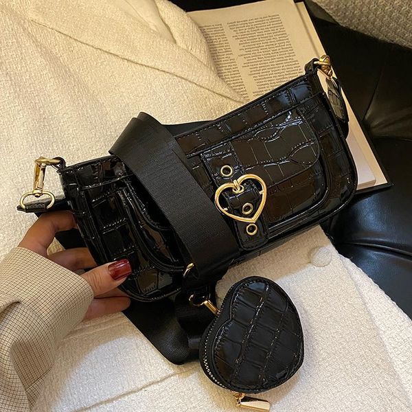evening bags solid color square armpit bag 2021 fashion quality pu leather women's designer handbag alligator 2 pcs shoulder messenger
evening bags solid color square armpit bag 2021 fashion quality pu leather women's designer handbag alligator 2 pcs shoulder messenger