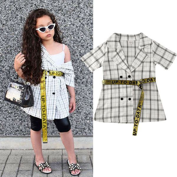 1-5 years baby kids girl clothes short gray plaid mini dress for girls long sleeve belt cute casual party shirt girls dress, White;black
1-5 years baby kids girl clothes short gray plaid mini dress for girls long sleeve belt cute casual party shirt girls dress, White;black