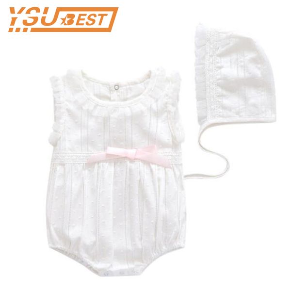 0-2y girls jumpsuit summer baby rompers fashion + hat brand princess born clothes kids outfits 210429, Blue
0-2y girls jumpsuit summer baby rompers fashion + hat brand princess born clothes kids outfits 210429, Blue