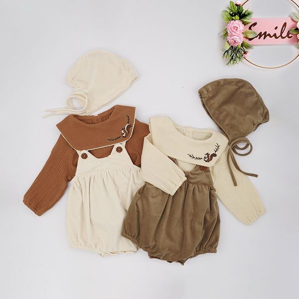 rompers wholesale spring baby girls bodysuits soild colour cartoon squirrel long sleeve corduroy romper born clothes e64 4dxk, Blue
rompers wholesale spring baby girls bodysuits soild colour cartoon squirrel long sleeve corduroy romper born clothes e64 4dxk, Blue