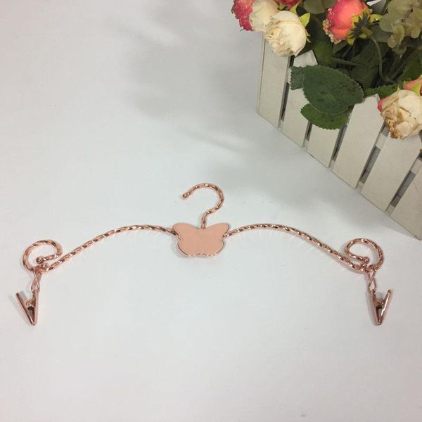 stainles steel fashion clothes hanger bra underwear lingerie drying rack with pins rose gold/gold color hangers & racks
stainles steel fashion clothes hanger bra underwear lingerie drying rack with pins rose gold/gold color hangers & racks