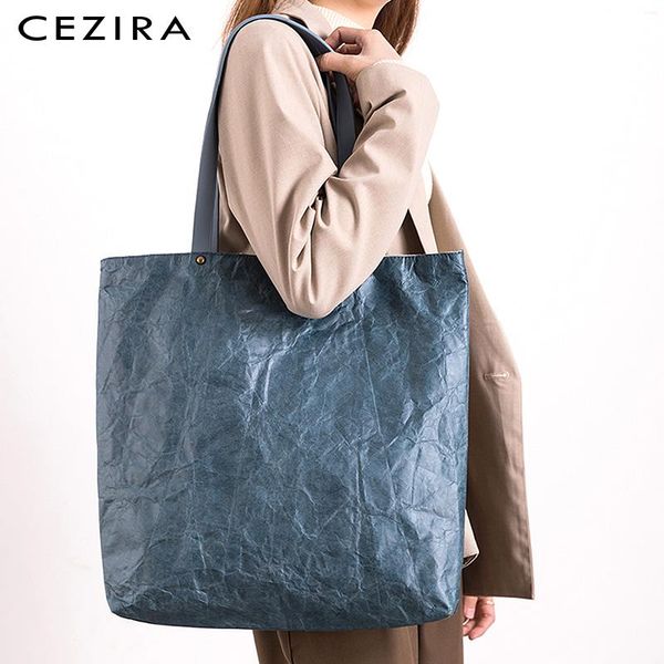 vintage washed kraft paper shoulder bag for women retro crumpled design reusable shopping handbag female daily large tote bags 
vintage washed kraft paper shoulder bag for women retro crumpled design reusable shopping handbag female daily large tote bags