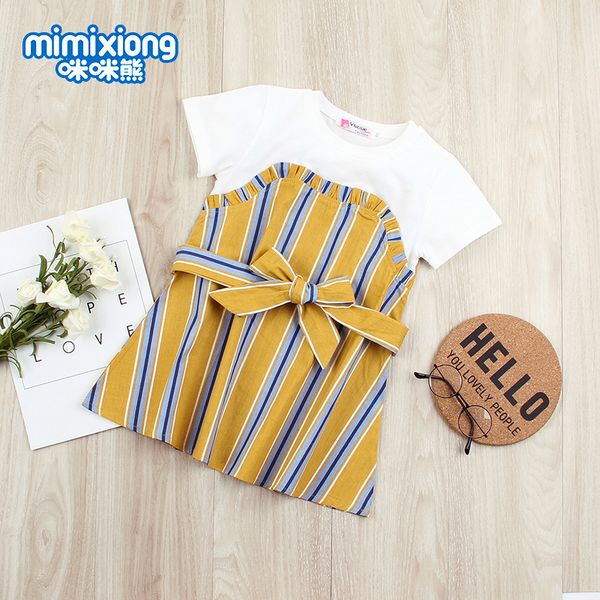 factory wholesale summer new girls dress children's splicing princess a-line skirt, Red;yellow
factory wholesale summer new girls dress children's splicing princess a-line skirt, Red;yellow
