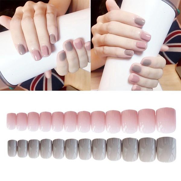 24pcs cute sweet light gray powder jumping square head solid color fake nails finished nail extension art set tslm1 false1, Red;gold
24pcs cute sweet light gray powder jumping square head solid color fake nails finished nail extension art set tslm1 false1, Red;gold